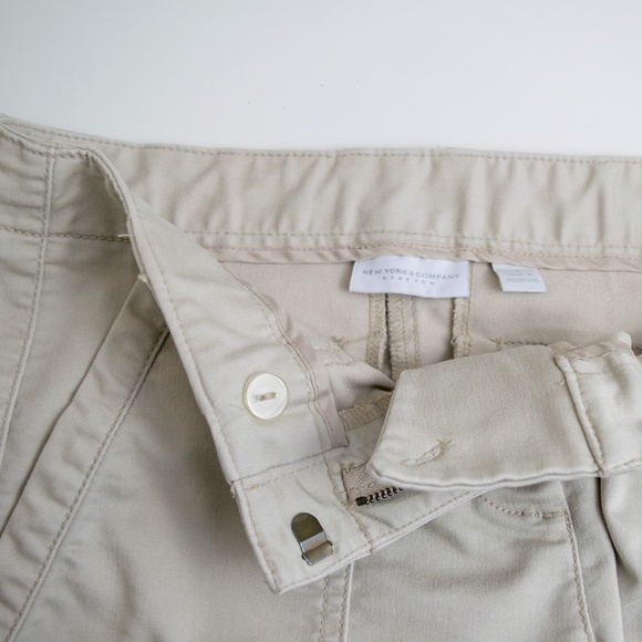 New York & Company Stretch Cargo Skinny Leg Size 2 - Picture 4 of 5